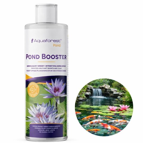 Aquaforest Booster POND 500ml - preparat dla zdrowego wzrostu roślin wodnych Aquaforest