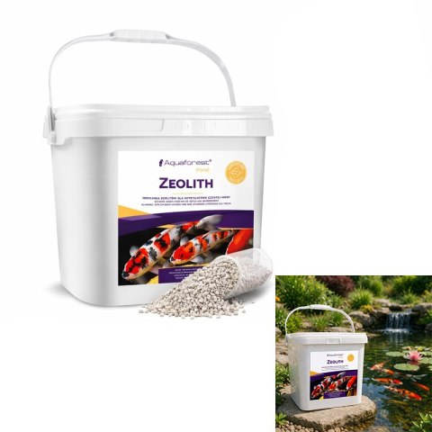 Aquaforest Zeolith POND 17L - naturalny filtr do oczek wodnych Aquaforest