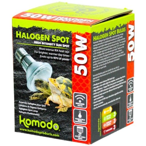 Komodo Halogen 50W - halogen grzewczy 3w1 Komodo