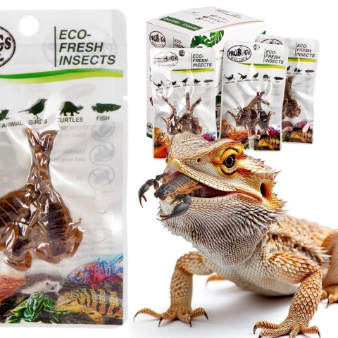 ProBugs Eco-Fresh Scorpion 15 x 3pcs - świeże skorpiony 15 saszetek ProBugs