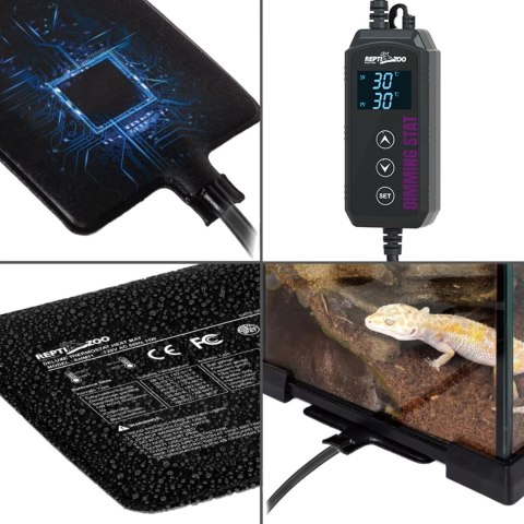 Repti-Zoo Digital Heat Mat 11W - mata grzewcza PVC z termostatem Repti-Zoo