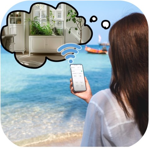 Repti-Zoo Smart Wi-Fi Deep Lamp - lampa na żarówki grzewcze Wi-Fi Repti-Zoo