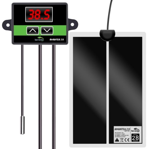 Terrario Amantea 2.0 28W - mata grzewcza z termostatem Terrario