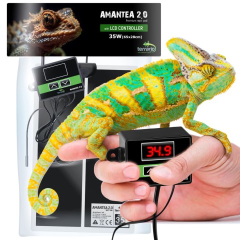 Terrario Amantea 2.0 35W - mata grzewcza z termostatem Terrario