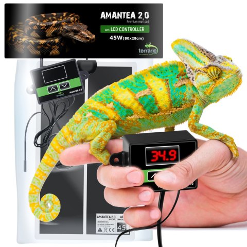 Terrario Amantea 2.0 45W - mata grzewcza z termostatem Terrario