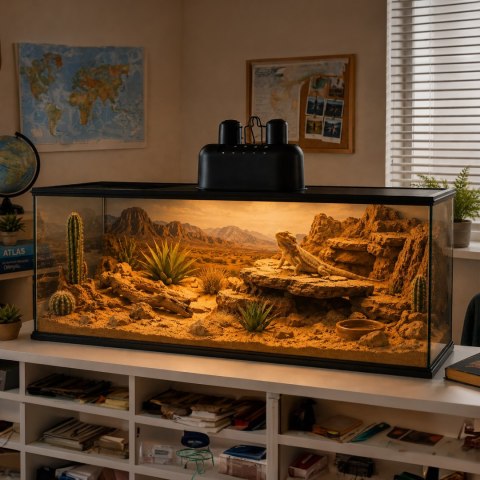 Terrario DUORAY 2.0 - podwójna lampa do terrarium Terrario