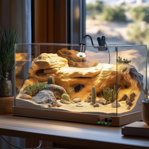 Terrario Long ReptiSun Temperature Control - lampa z termostatem Terrario