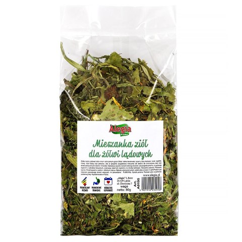 Alegia - codzienne zioła dla Żółwi 80g Alegia