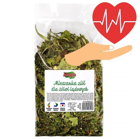 Alegia - codzienne zioła dla Żółwi 80g Alegia