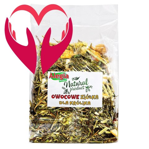 Alegia - owocowe ziółka dla Królika 130g Alegia