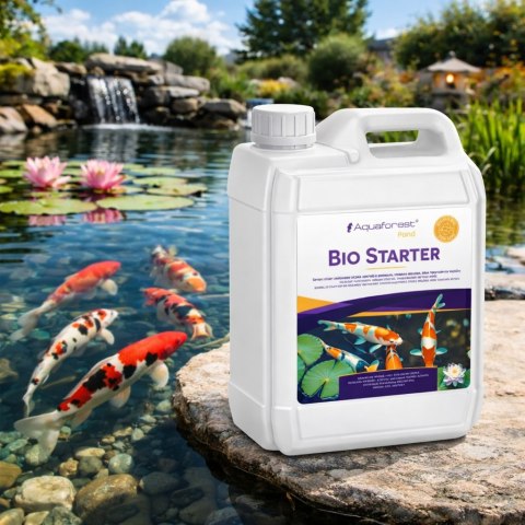 Aquaforest Bio Starter POND 5L - Bakterie nitryfikacyjne do oczka wodnego Aquaforest