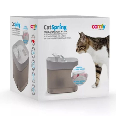Comfy CatSpring - poidło fontanna z czujnikiem ruchu dla kotów i psów Aquael