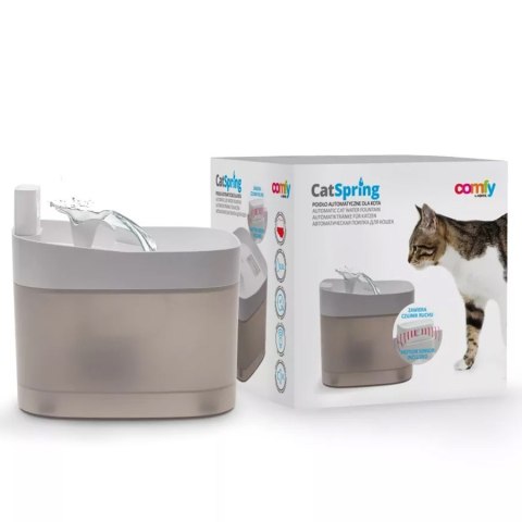 Comfy CatSpring - poidło fontanna z czujnikiem ruchu dla kotów i psów Aquael