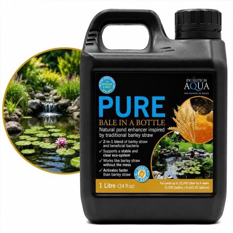 Evolution Aqua PURE Bale In A Bottle 1000ml - preparat do oczek wodnych Evolution