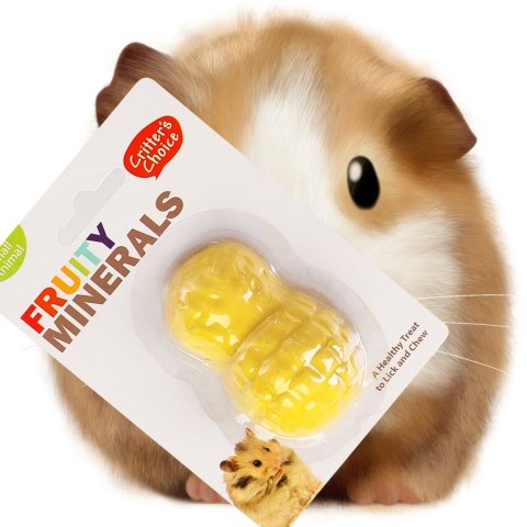 HappyPet Fruity Minerals 30g - kostka wapienna ananasowa Happypet
