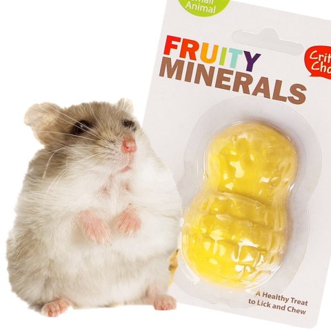 HappyPet Fruity Minerals 30g - kostka wapienna ananasowa Happypet