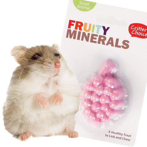 HappyPet Fruity Minerals 30g - kostka wapienna winogronowa Happypet