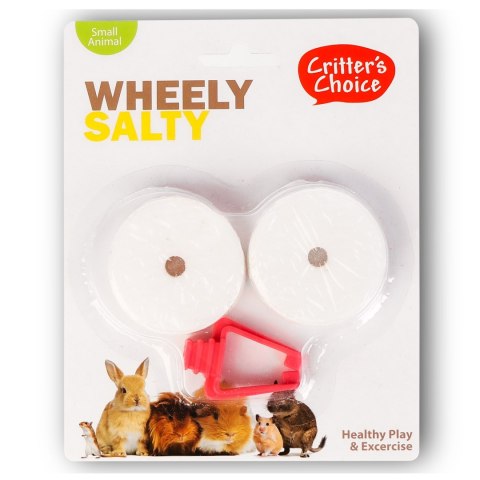 HappyPet Wheely Salty - sól z uchwytem dla gryzoni Happypet