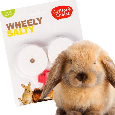 HappyPet Wheely Salty - sól z uchwytem dla gryzoni Happypet