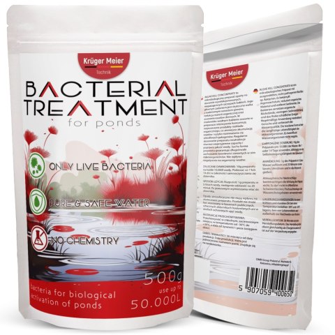 Kruger Meier Bacterial Treatment 500g - bakterie do oczka wodnego Kruger Meier