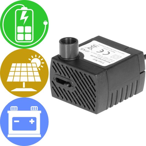 Kruger Meier HydroSpark All Connect - pompa wody 220l/h 12V i 230V Kruger Meier