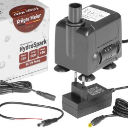 Kruger Meier HydroSpark All Connect - pompa wody 450l/h 12V i 230V Kruger Meier