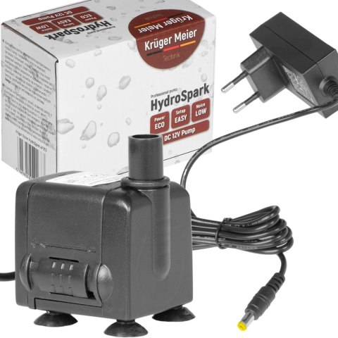 Kruger Meier HydroSpark All Connect - pompa wody 450l/h 12V i 230V Kruger Meier