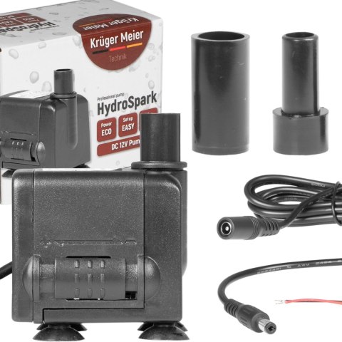 Kruger Meier HydroSpark All Connect - pompa wody 450l/h 12V i 230V Kruger Meier