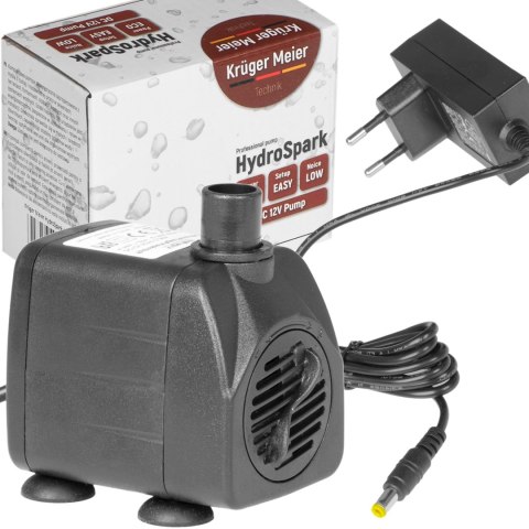 Kruger Meier HydroSpark All Connect - pompa wody 650l/h 12V i 230V Kruger Meier
