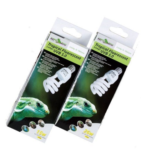 Repti-Zoo Tropical Lamp 5.0 UVB 15W - Żarówka e27 Repti-Zoo