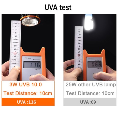 Terrario Reptile's LED UVB 5.0 3W - żarówka LED UVB Terrario