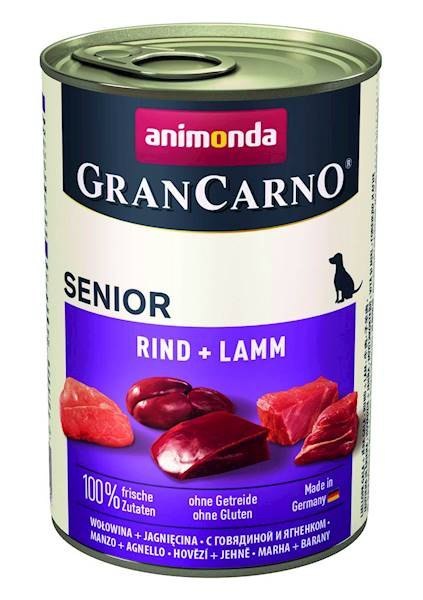 Animonda GranCarno Senior Wołowina I Jagnięcina 400g Animonda