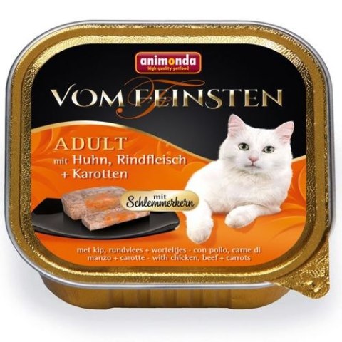 Animonda Vom Feinsten Adult Cat Kurczak, Wołowina I Marchewka 100g Animonda