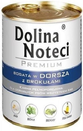 Dolina Noteci Premium Dorsz Z Brokułami 800g Dolina Noteci