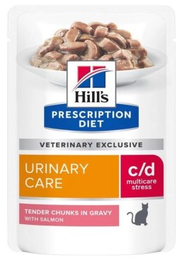 Hill's Prescription Diet c/d Urinary Stress Feline Salmon 85g Hills