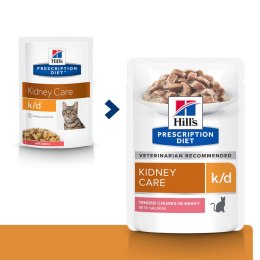 Hill's Prescription Diet k/d Feline Salmon 85g Hills