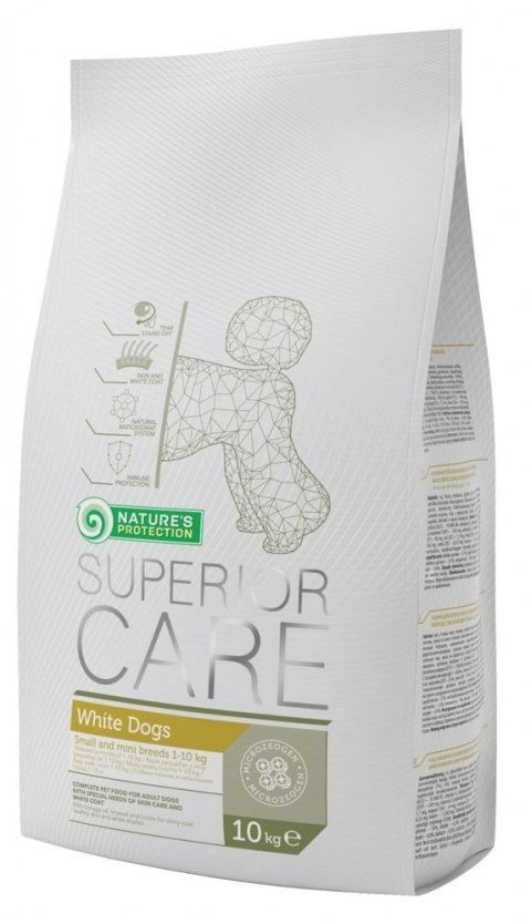 Nature's Protection Superior Care White Dogs Adult Small Breeds With Lamb 10kg Nature's Protection