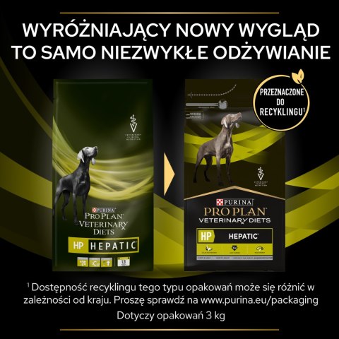 PURINA Pro Plan Veterinary Diets HP Hepatic 3kg PRO PLAN Veterinary Diets
