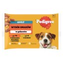 Pedigree Mokra Karma Dla Dorosłych Psów W Galaretce (Z Wołowiną, Z Drobiem) 4x100g Pedigree
