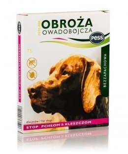 Pess Per Obroża Owadobójcza Dla Psa Bezzapachowa Brązowa 75cm Pess