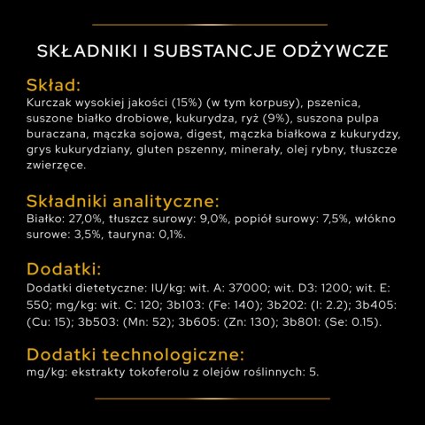 Purina Pro Plan Adult Light Optiweight Sterilised Kurczak I Ryż 14kg Purina Pro Plan