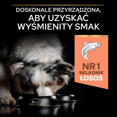 Purina Pro Plan Medium Adult Sensitive Skin Optiderma Łosoś I Ryż 14kg Purina Pro Plan