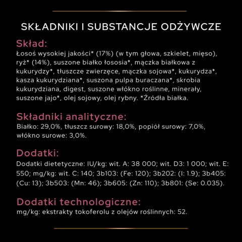 Purina Pro Plan Medium Adult Sensitive Skin Optiderma Łosoś I Ryż 14kg Purina Pro Plan