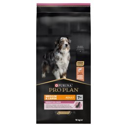 Purina Pro Plan Medium & Large 7+ Sensitive Optiderma Łosoś I Ryż 14kg Purina Pro Plan
