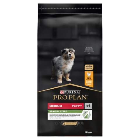 Purina Pro Plan Medium Puppy Optistart Kurczak I Ryż 12kg Purina Pro Plan