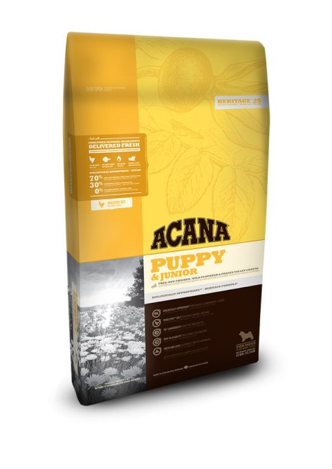 Acana Heirtage Puppy&Junior 17kg Acana