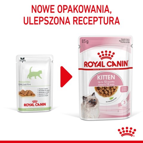 ROYAL CANIN Kitten Instinctive W Sosie 12x85g Royal Canin