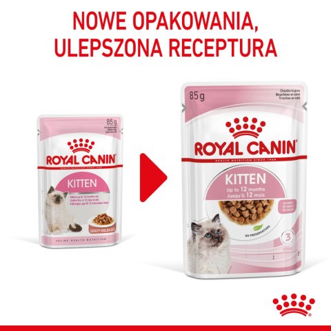 ROYAL CANIN Kitten Instinctive W Sosie 12x85g Royal Canin