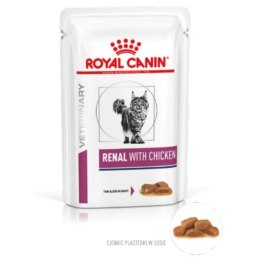 ROYAL CANIN Renal With Chicken 12x85g Royal Canin weterynaria