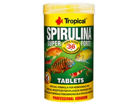 Tropical Super Spirulina Forte 340szt Tablets 250ml Tropical